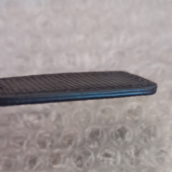 Coach NWOT Tag Black Leather  Accessory Or Key Chain Holder 2Wx3L (Small) - Picture 10 of 12